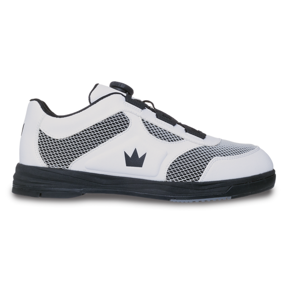 Fury White Right Handed Men's Bowling Shoes