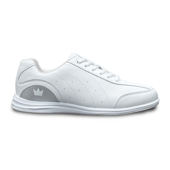 Mystic White/Silver Youth Bowling Shoes