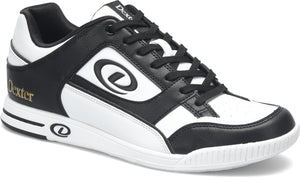 Royal Black/White Men's Bowling Shoes