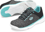 Elin Grey/Teal Women's Bowling Shoes