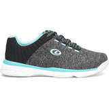 Elin Grey/Teal Women's Bowling Shoes