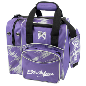 Flexx Single Tote Purple/Silver Scratch