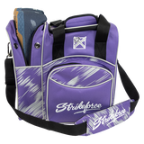 Flexx Single Tote Purple/Silver Scratch