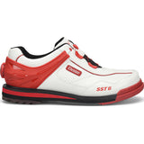 SST 6 Hybrid BOA White/Red Right Handed Men's Bowling Shoes