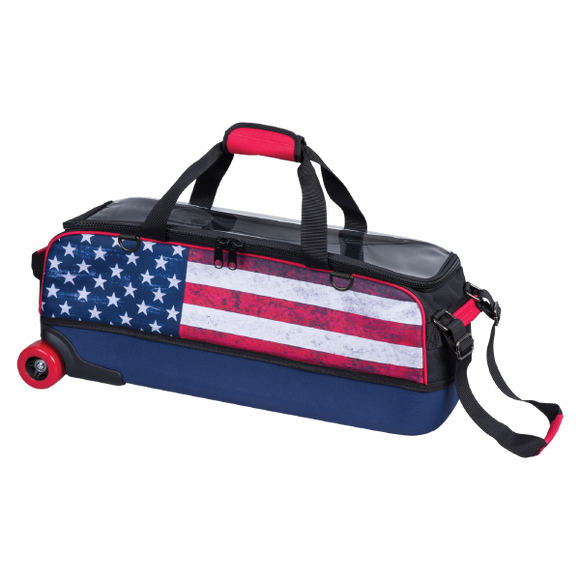 Fast Slim Three Ball Tote American Flag