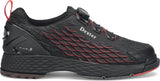 THE C-9 Knit BOA Black/Red Men's Bowling Shoes