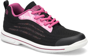 DexLite Knit Black/Pink Women's Bowling Shoes