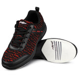 Flyer Mesh Lite Black/Cardinal Men's Bowling Shoes