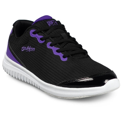 Glitz Black/Purple Women's Bowling Shoes