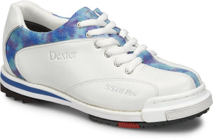 SST 8 Pro White/Blue/Tie-Dye Women's Bowling Shoes