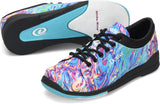 Ultra Groovy Blue Women's Bowling Shoes